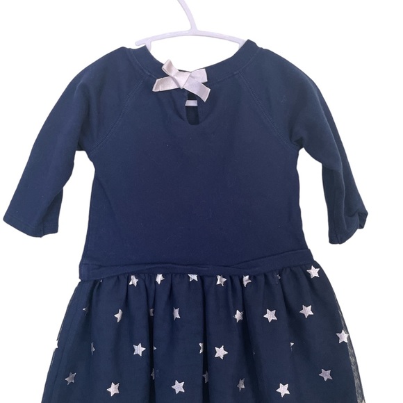 EUC Carter’s Blue Tulle Dress Girls 18 Months - Picture 2 of 4